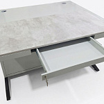 Стол оператора СЭРМ металлический с выдвижной полкой: профессиональное решение для организации промышленных рабочих мест от компании ГАСЗНАК